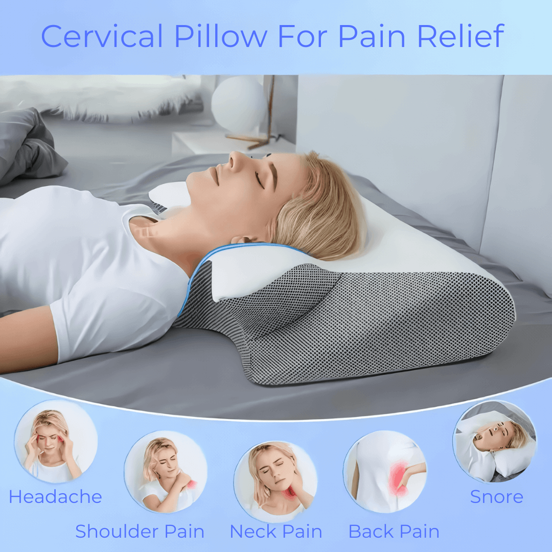 Foam Cervical Neck Pillow